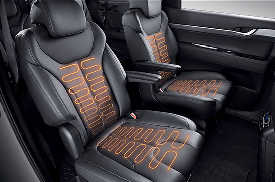 Palisade rear seat warmer