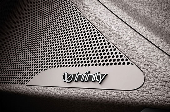 Infinity audio system