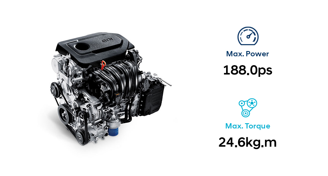 2.4 GDi gasoline engine